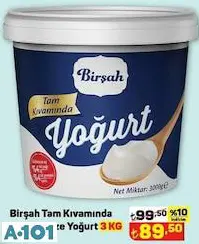 BİRŞAH TAM KIVAMINDA YOĞURT